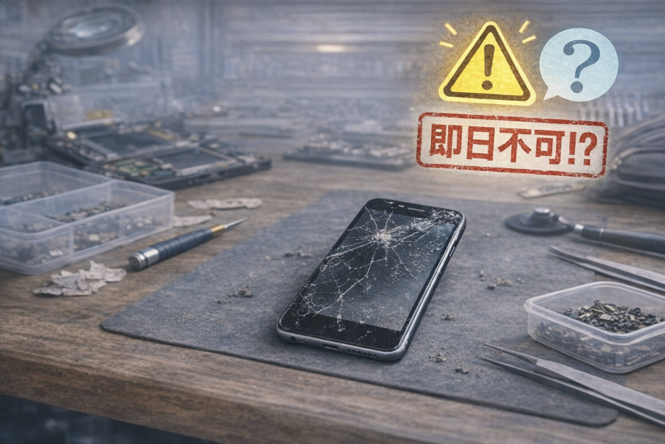 実は当日できないことも？高槻のiPhone即日修理で失敗しない方法